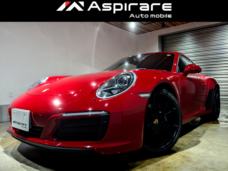 ポルシェ 911(Type991.2) カレラ PDK　スポーツクロノパッケージ　スポーツエグゾースト　スポーツシート＋レザーインテリア　BOSEサウンド　エントリードライブ　PASM　シートヒーター　カレラS20インチアルミホイール