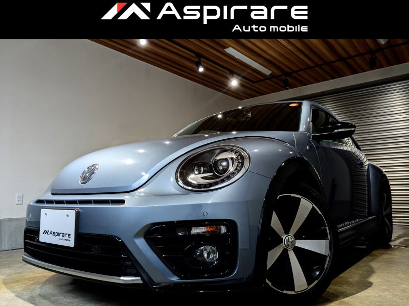 フォルクスワーゲン ザ・ビートル Rライン マイスター　最終モデル　ブラックレザー　シートヒーター　ブラインドスポットモニター　ナビTV　リアカメラ　前後ドライブレコーダー　18インチアルミホイール