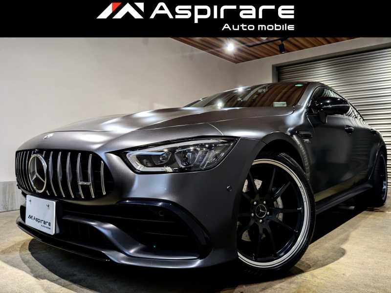 AMG GT 4ドアクーペ GT53 4マチック+　AMGダイナミックパッケージ　ガラスサンルーフ　マグノカラー　AMGパフォーマンスエグゾースト　21インチ鍛造アルミホイール　Burmesterサウンド　ナイトパッケージ　1オーナー