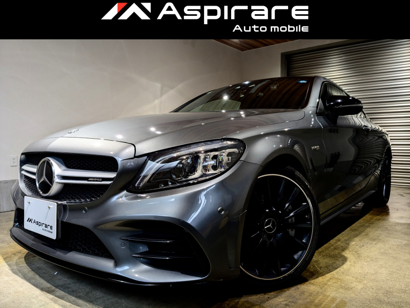 AMG Cクラス C43 4マチッククーペ　4マチック　 後期モデル　 ナイトパッケージ　パノラマサンルーフ　レザーエクスクルーシブ　AMG19インチアルミホイール　ヘッドアップディスプレイ