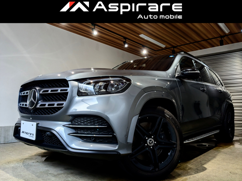 メルセデスベンツ GLS GLS 400d 4MATIC AMGライン　ブラックナッパレザーシート　シートベンチレーション　ブラック21インチアルミホイール　パノラマサンルーフ　ナビTV　全方位カメラ　CarPlay　ワンオーナー