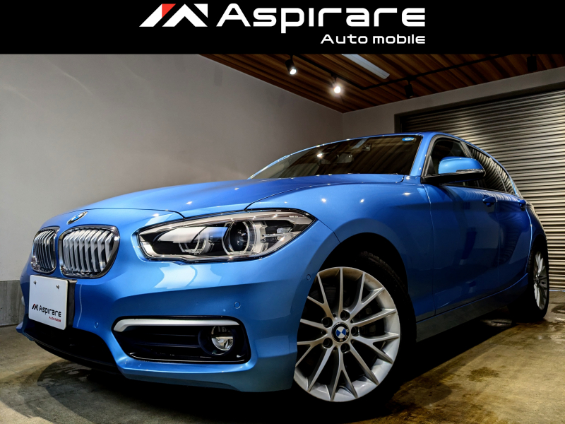BMW 1シリーズ 118d ファッショニスタ　アイボリーレザーシート　シートヒーター　アダプティブクルーズコントロール　ナビ　リアカメラ　17インチアルミホイール　LEDヘッドライト