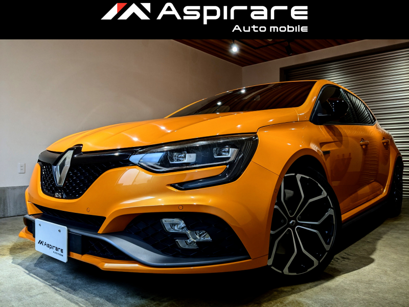 ルノー メガーヌ ルノースポール　RS　19インチアルミホイール　ブライントスポットモニター　CarPlay　RSスポーツシート　LEDヘッドライトシステム