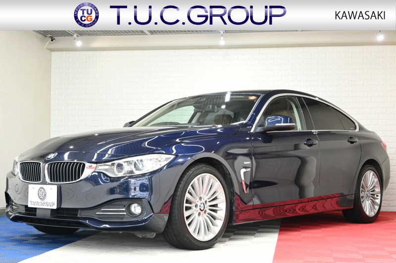 BMW 4シリーズ 420i ｸﾞﾗﾝｸｰﾍﾟ ﾗｸﾞｼﾞｭｱﾘｰ　1ｵｰﾅｰ ACC 茶革 ｼｰﾄﾋｰﾀｰ 純正iDriveﾅﾋﾞ Bｶﾒﾗ Bluetooth 純正18ｲﾝﾁAW 自動ﾄﾗﾝｸ　2年保証付