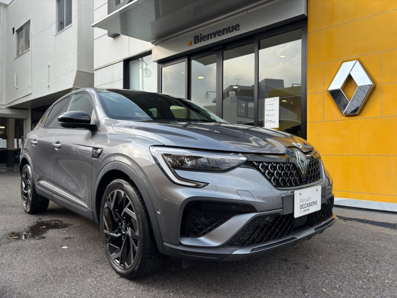 ルノー アルカナ エスプリアルピーヌ　マイルドハイブリッド　当店デモカー　認定中古車　9.3インチタッチスクリーンオーディオ