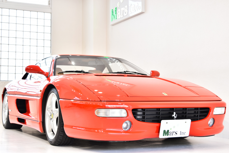 フェラーリ F355 ベルリネッタ 6速マニュアル 2.1万km時クラッチ＆タイベル交換済 リアチャレンジグリル ヘッドレストエンボス 18インチAW フェラーリバック完備 左ハンドル