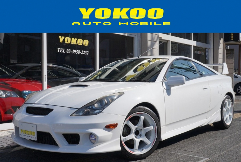 トヨタ セリカ SS2、スーパーストラットサス　メカニカルVerエアロ　TRDサス　車検対応マフラー　ダウンヒル17AW