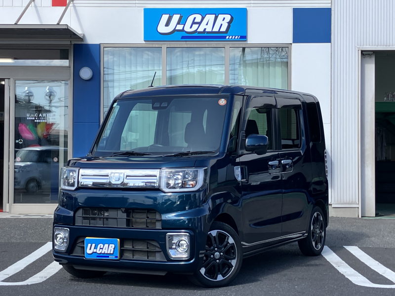 ダイハツ ウエイク GターボリミテッドSAⅢ　ナビTV・パノラマモニター・両側パワスラ・LED・衝突軽減ブレーキ・Pセンサー・オートライト・ターボ・禁煙車