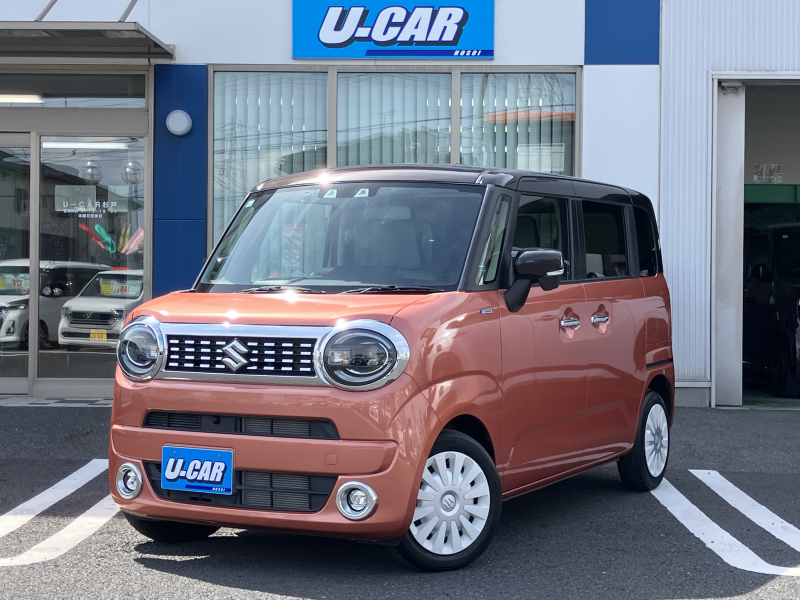 スズキ ワゴンRスマイル ハイブリッドXセーフティプラスパッケージ　ナビ・全方位モニター・ETC・両側パワスラ・クルコン・LED・禁煙車
