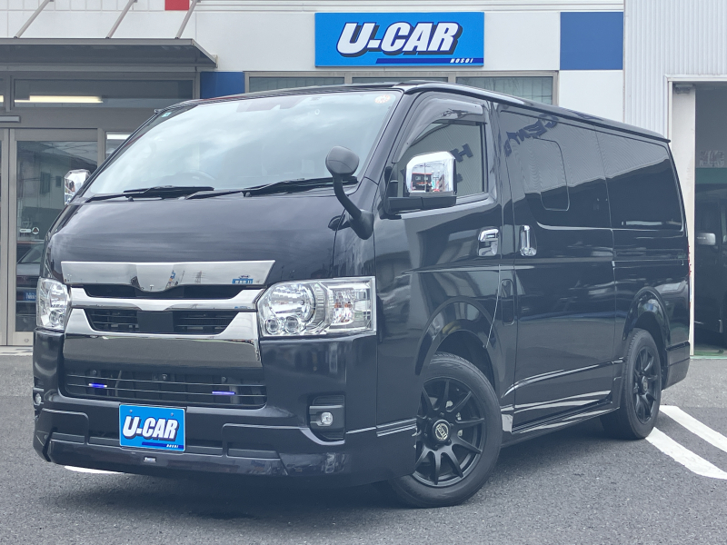 トヨタ ハイエースバン 2.8DT　スーパーGLダークプライムⅡロング　モデリスタエアロ