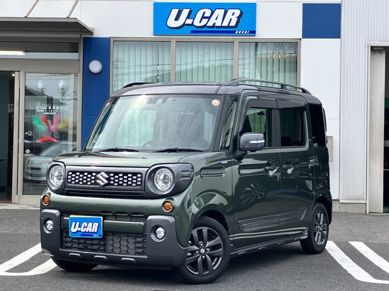 スズキ スペーシアギア ハイブリッドXZターボ　全方位モニター付きメモリーナビ　前後ドラレコ　ETC2.0