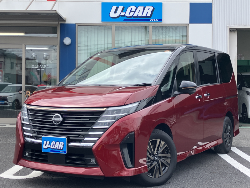 日産 セレナ eパワー　ハイウェイスターV　純正ナビ　後席モニター　前後ドラレコ　ETC