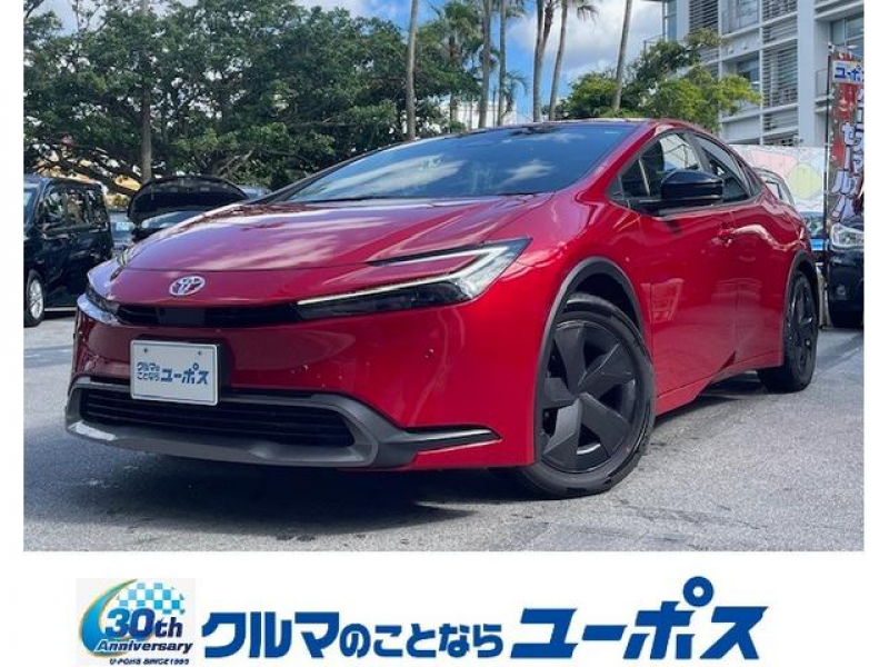 トヨタ プリウス U OP10年保証対象車 走行7215km 純正ディスプレイオーディオ パノラミックビューモニター 前後ドラレコ 1800cc