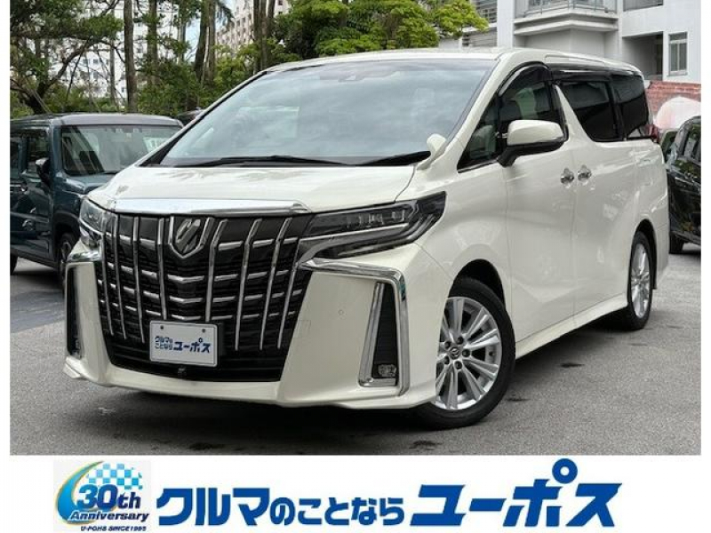 トヨタ アルファード OP5年保証対象車　両側パワースライドドア　純正ナビ　フリップダウンモニター　バックモニター