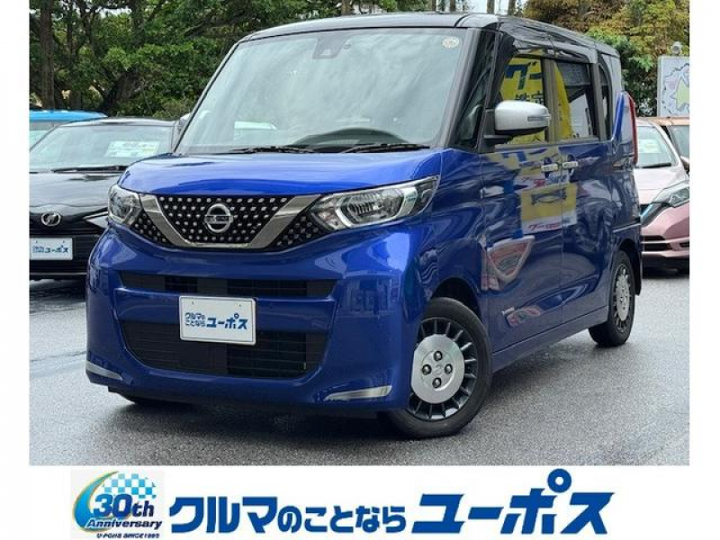 日産 ルークス オーテック　OP5年保証対象車　アラウンドビューモニター　クリアランスソナー　純正ナビ