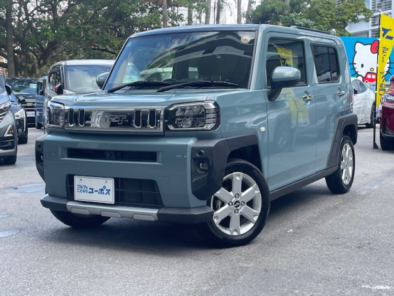 ダイハツ タフト Gクロムベンチャー　OP10年保証対象車　スカイフィールトップ　カロッツェリアナビ　　クリアランスソナー　ETC