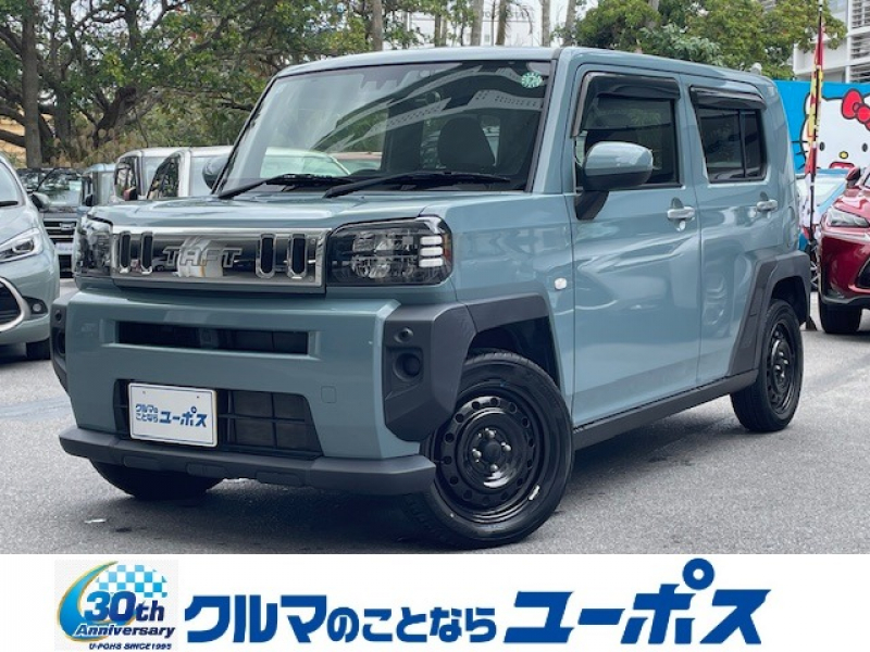 ダイハツ タフト X　OP5年保証対象車　スカイフィールトップ　クリアランスソナー　社外ﾅﾋﾞ（CD/DVD/BT/TV）