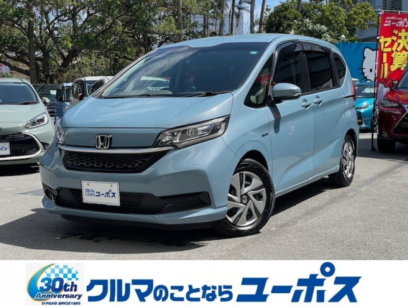 ホンダ フリード ハイブリッドG・ホンダセンシングOP10年保証対象車　両側パワースライドドア　LEDヘッドライト　純正ナビ　バックモニター