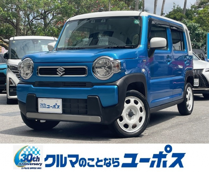 スズキ ハスラー HV G デュアルカメラブレーキサポート　Bluetoothオーディオ　クリアランスソナー　シートヒーター　オートライト　スマートキー　プッシュスタート