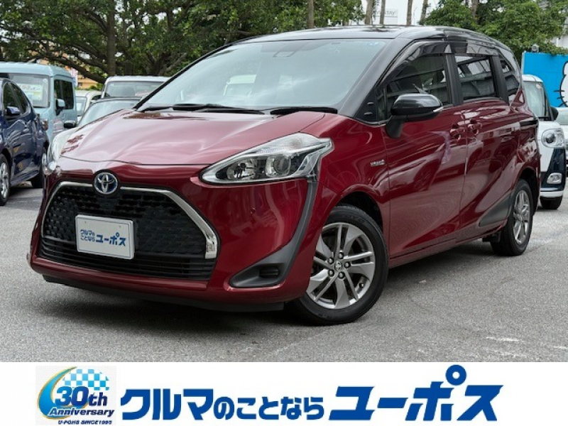 トヨタ シエンタ G　純正ナビ　純正12.1型フリップダウンモニター　両側パワースライドドア　前後ドラレコ　ETC車載器　