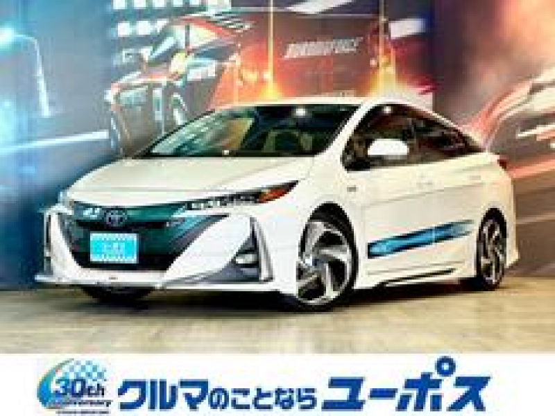 トヨタ プリウスPHV Aプレミアム　モデリスタエアロ　モデリスタ18インチアルミ　JBLサウンドシステム　純正ナビ（フルセグ／Bluetooth／AUX／USB）　バックカメラ　レザーシート　HUD　BSM　ETC