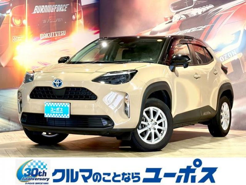 トヨタ ヤリスクロス ハイブリッドG OP10年保証対象　純正ナビ,バックカメラ、ETC、トヨタセーフティー 、コーナーセンサー、クルコン