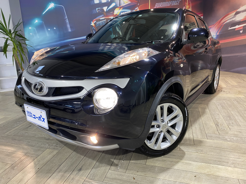 日産 ジューク 16gt Op5年保証対象車 ストラーダhddナビ ターボ車 中古車情報 中古車検索サイト バーチャルカーショップ