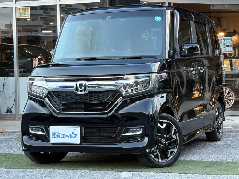 ホンダ N-BOX G・Lターボ　ホンダセンシング　OP5年保証対象車両！　純正ナビ　純正ホイール　ETC　ドラレコ　ハーフレザーシート　バックモニター