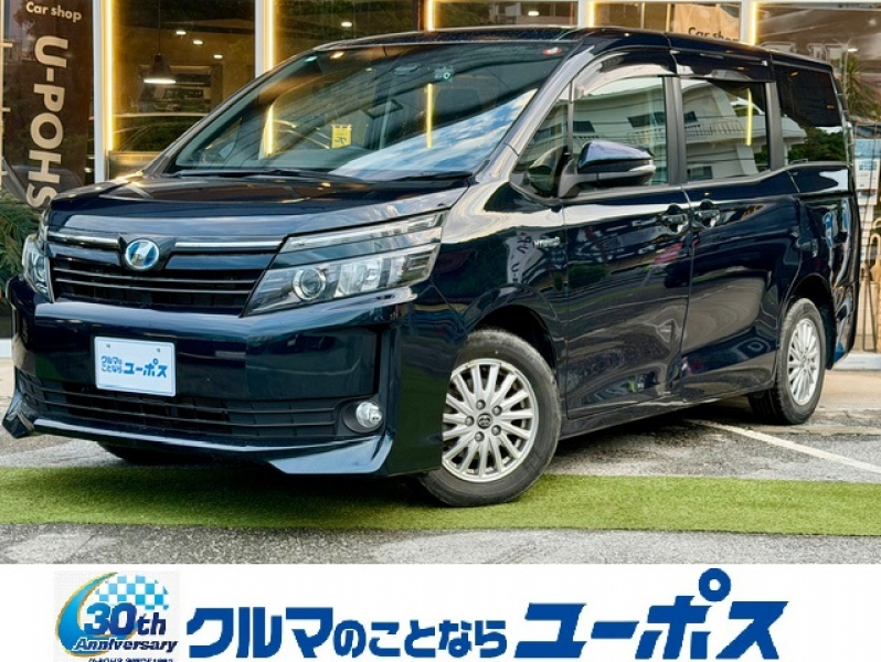 トヨタ ヴォクシー ハイブリッドV　OP5年保証対象車　純正12.1インチフリップダウンモニター　両側電動スライドドア　バックカメラ　