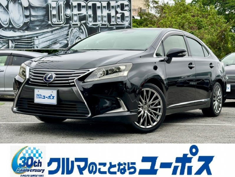 レクサス HS 250h　純正HDDナビ　純正18インチアルミ　ドラレコ　ブラウンレザー　電動リアサンシェード　クルコン　