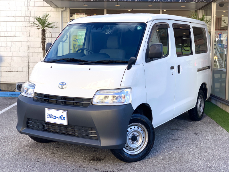トヨタ タウンエースバン DX　ワンオーナー　乗車定員2人（5人）　OP10年保証対象車　ドライブレコーダー　ETC　純正ナビ　バックカメラ　衝突被害軽減ブレーキ　HIDヘッドライト　オートライト　ワンセグTV　アイドリングストップ