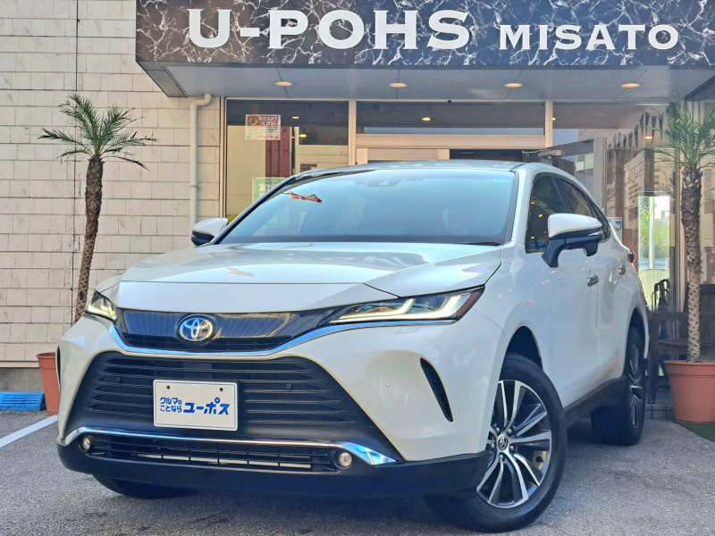 トヨタ ハリアー ハイブリッド G　OP10年保証対象車　ハーフレザーシート　純正メモリーナビ　バックカメラ　パワーシート　ETC　　