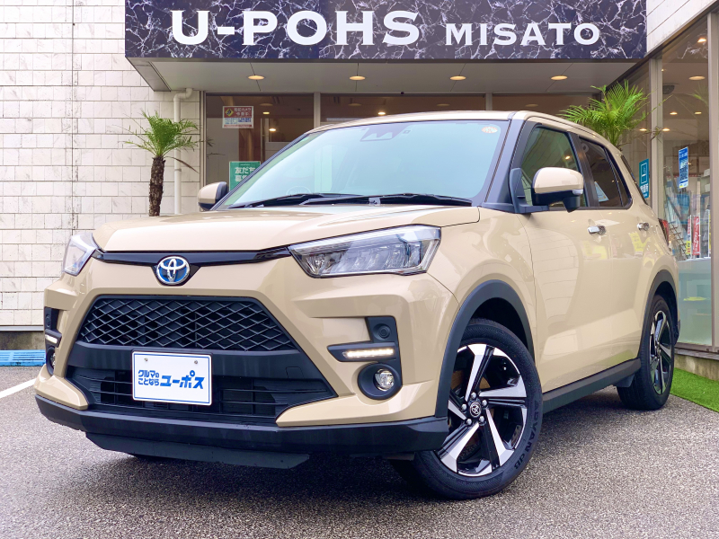 トヨタ ライズ ハイブリッドZ　OP10年保証対象車　純正9インチナビ　衝突被害軽減ブレーキ（トヨタセーフティーセンス）　純正ドライブレコーダー　ビルトインETC　コーナーセンサー　LEDヘッドライト