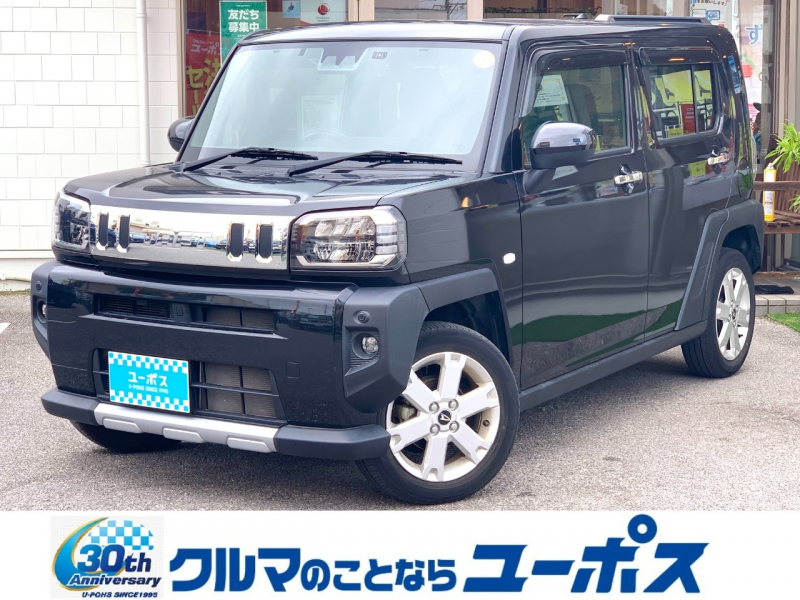 ダイハツ タフト G　クロムベンチャー　OP10年保証対象車　スカイフィールトップ　前後ドライブレコーダー　コーナーセンサー　ETC車載器　シートヒーター（運転席・助手席）　スマートアシスト　オートリトラミラー　オートハイビーム　純正ナビ