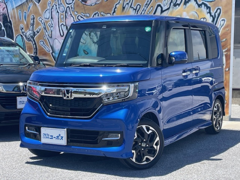 ホンダ N-BOX カスタムG・EXターボホンダセンシング　OP5年保証対象車　ドライブレコーダー　ETC　バックカメラ　両側電動スライドドア　クリアランスソナー　オートクルーズコントロール　衝突被害軽減システム　LEDヘッドランプ　スマートキー