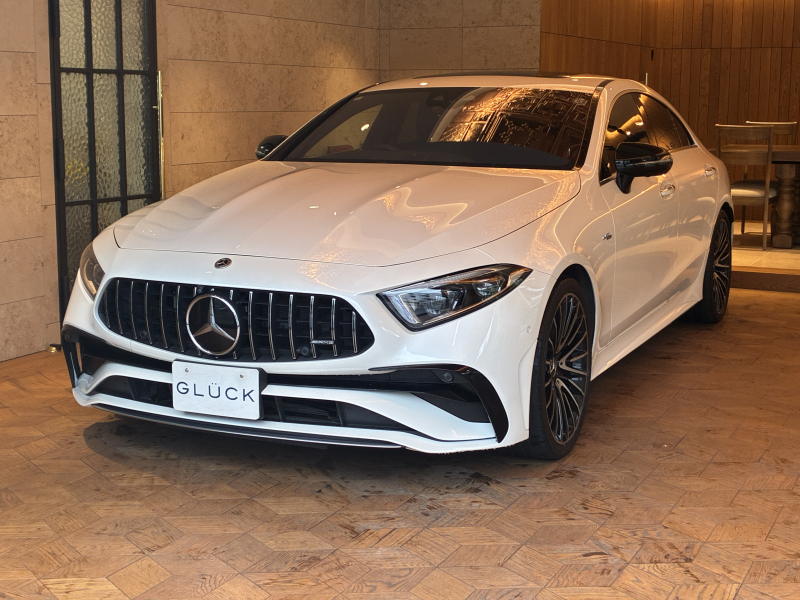AMG CLSクラス CLS53 4マチックプラス(ISG) 4WD　禁煙車 レーダーセーフティPKG　AMG専用エアロ　4本出しマフラー　20インチAMGホイール　TVフルセグ　Apple CarPlay / Android Auto　Burmesterサウンド　ナッパレザー　AMG RIDE CONTROL+(電子制御エアサス)