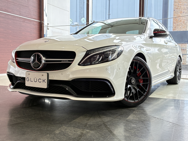 AMG Cクラス C63 S エディション1 限定350台 エクスクルーシブPKG Burmester ヘッドアップディスプレイ シートヒーター 前後ドラレコ