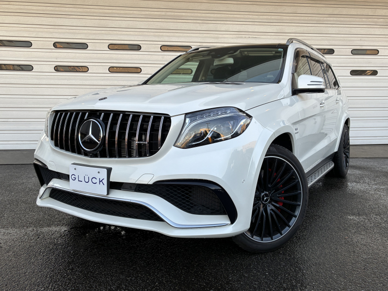 AMG GLS GLS63 4マチック 4WD  純正ナビ・TV エクスクルーシブパッケージ Bang＆Olfsenサウンド パノラミックスライディングルーフ カーボンインテリア 360度カメラ メーカーナビ・TV ETC シートヒーター/ベンチレーション カーテシーライト