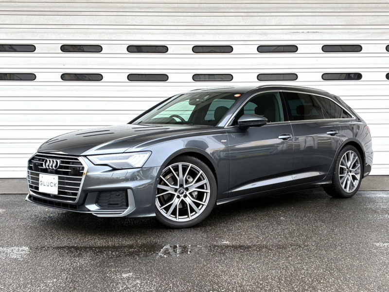 アウディ A6アバント 40TDIクワトロsport Sライン　2.0Lディーゼルターボ　4WD  ワンオーナー　マイルドハイブリッド　電動テールゲート　ルーフレール  本革レザーシート  電動シート　レーンキープアシスト　パーキングセンサー  衝突軽減ブレーキ