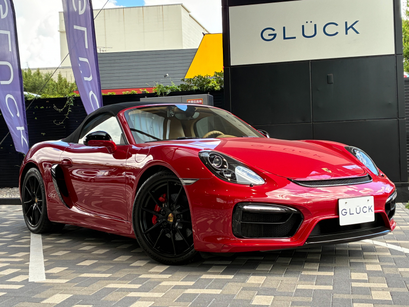 ポルシェ ボクスター(Type981) GTS PDK 専用装備 バックカメラ  レザーインテリア  シートヒーター  レザースポーツデザインステアリング  リアビューカメラ付きパークアシスト  ドライブレコーダー