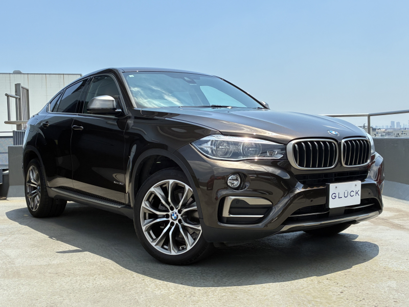 BMW X6 xDrive35i 4WD　デザインピュアエクストラヴァガンス ツートンレザー 20インチアルミ レーダークルーズ 被害軽減ブレーキ パワーテールゲート コンフォートアクセス