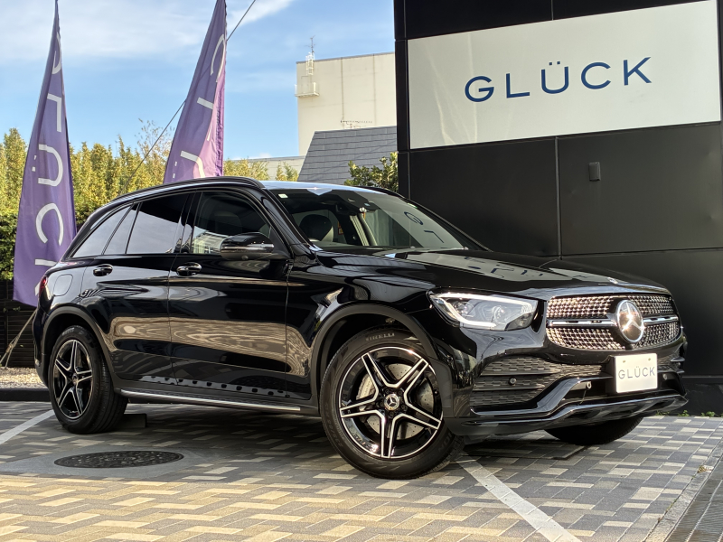 メルセデスベンツ GLC 220d4MATICナイトエディション 特別仕様車　1オーナー AMGスタイリングPKG ナイトPKG 19インチアルミ(ブラック塗装) サンルーフ ACC BSM ブラックアッシュウッドインテリア パワーシート シートヒーター シートメモリー ETC