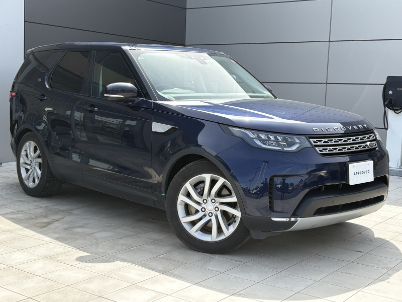 ランドローバー ディスカバリー HSE 4WD 7人乗り フロントシートヒーター  20インチスタイル5011グロスシルバーホイール Meridianサウンドシステム プライバシーガラス アダプティブクルーズコントロール レーンキープアシスト ロワールブルー デジタルテレビ