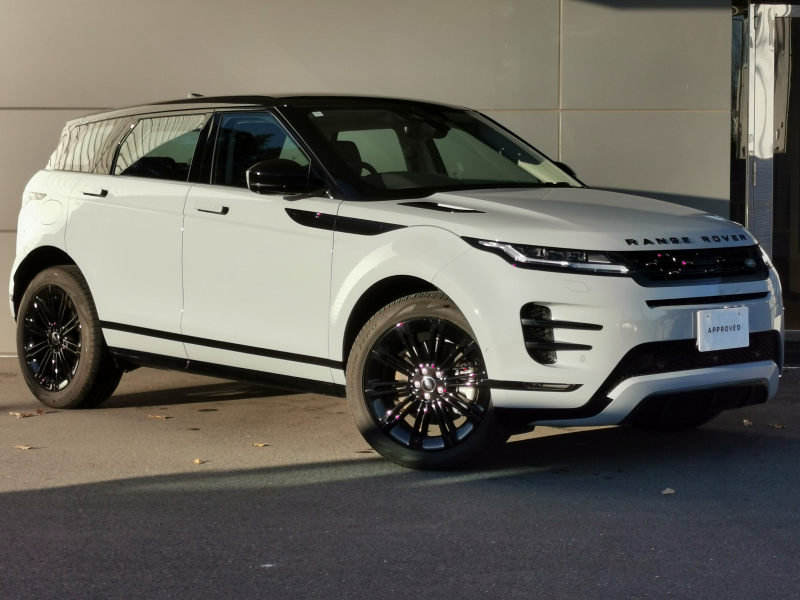 ランドローバー レンジローバー EVOQUE ダイナミックSE 2.0L D200 4WD 1オーナー 禁煙車 ガラスルーフ 20インチAW メリディアン シートヒーター（全席） ブラックパック ブラックルーフ ハンドルヒーター  電動テレスコチルト アップルカープレイ アンドロイドオート ACC BSM