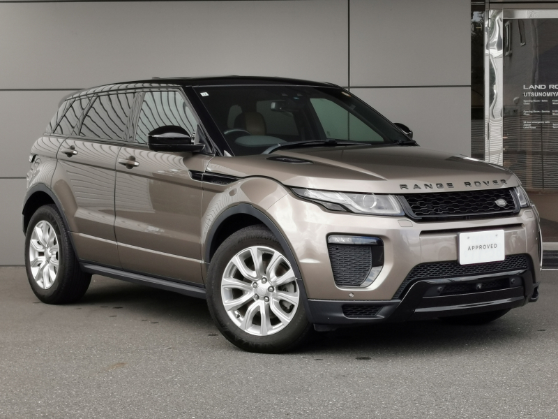 ランドローバー レンジローバー EVOQUE HSEダイナミック 2.0L D180（ディーゼル） 4WD 2018MY エボニタンメッシュオックスフォードレザー ブラックパック ブラックコントラストルーフ ハンズフリーパワーテールゲート ヒーター付きフロントシート コールドクライメートコンビニエンスパック ステアリングホイールヒーター