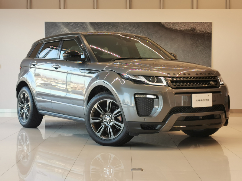 ランドローバー レンジローバー EVOQUE ランドマークED 2.0L P240 4WD MERIDIANサウンドシステム 9連オートマチックトランスミッション 固定式パノラミックリーフ 運転席12way電動フロントシート＆ヒーター付き 助手席8ウェイ電動調整シート  プライバシーガラス 電動折り畳み式ドアミラー ダイヤル式シフトレバー