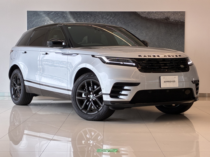 ランドローバー レンジローバー VELAR ダイナミックSE 2.0L D200 1オーナー ブラックエクステリアパック サンルーフ 電動フロントシート(ヒーター/クーラー付) MERIDIANサウンド 20インチスタイル1089(ブラック) コントラストルーフ(ブラック)  LEDヘッドライト プライバシーガラス  禁煙車 パドルシフト 電動調整ステアリングコラム PiviPro 全周囲カメラ