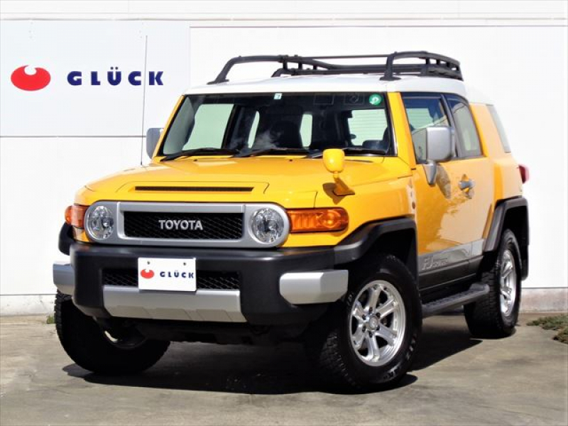 トヨタ Fjクルーザー カラーパッケージ ワンオーナー A Trac Weds17インチアルミ Gluck グルック水戸 中古車検索サイト バーチャルカーショップ
