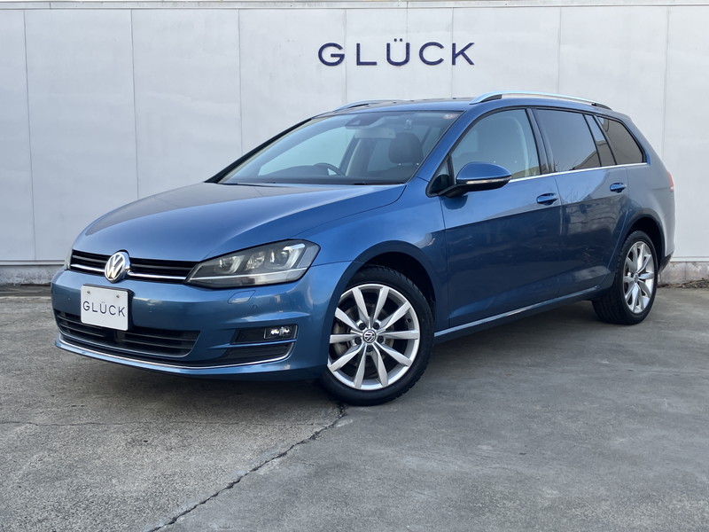 フォルクスワーゲン ゴルフヴァリアント ヴァリアントTSIハイライン/禁煙車/黒革レザー/パワーシート/シートヒーター/純正ナビ/バックカメラ/純正17AW/アダプティブクルーズコントロール/本革ステアリング