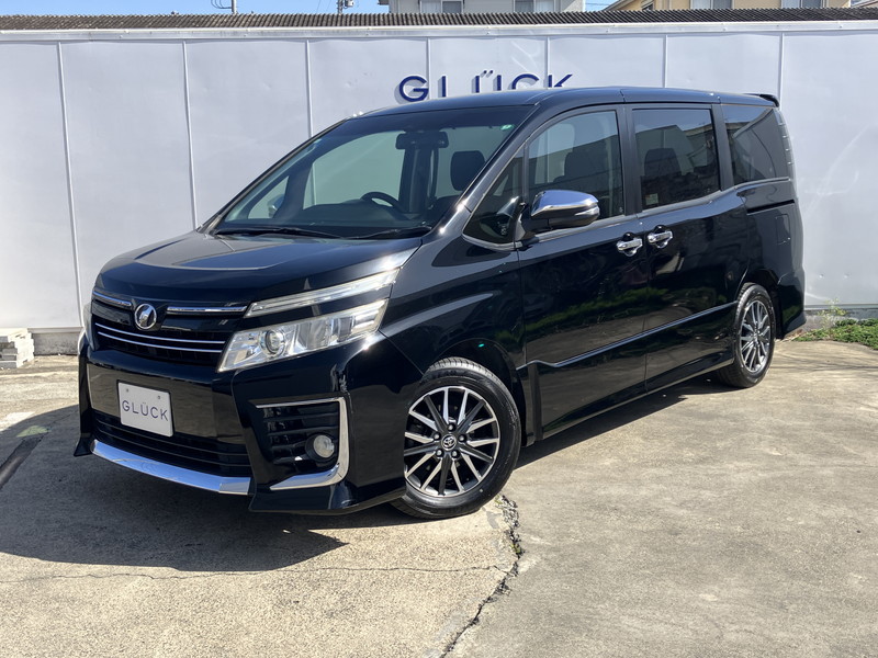 トヨタ ヴォクシー 2.0ZS煌/弊店下取り車両/禁煙車/後席モニター/両側電動ドア/純正ナビ/バックカメラ/Bluetooth接続/フルセグTV/純正16AW